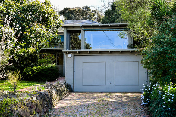 The Tannock Street home, designed by Robin Boyd in 1949.