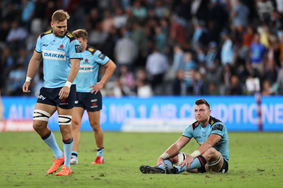 There’s plenty of hard work ahead for the Waratahs.