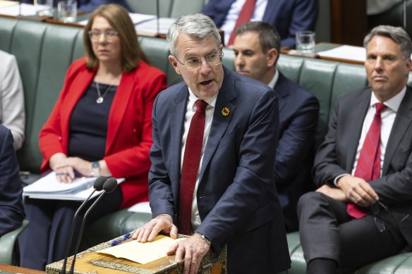 Attorney-General Mark Dreyfus, pictured during question time in Canberra this month, has previously supported a “national reconsideration” of defamation laws.