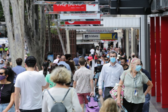 Cases in Queensland have started to rise again two weeks after the mask mandate was lifted.