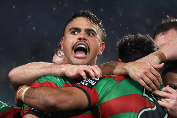 Embattled South Sydney star Latrell Mitchell.