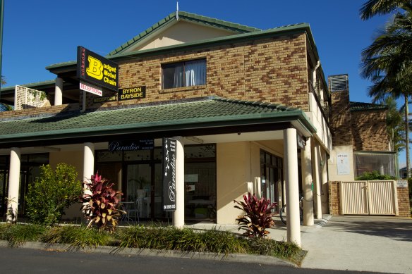 The Paradiso shop in Byron Bay, one of the properties sold by the Belle Property group.