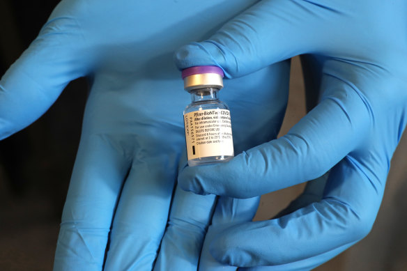 Pfizer-BioNTech's vaccine was the first to be approved for emergency use by the FDA.