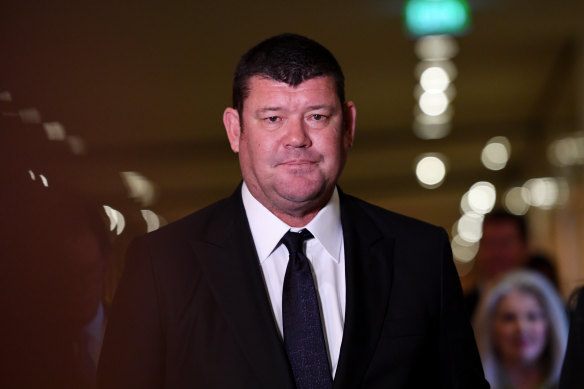 Crown’s majority shareholder James Packer.