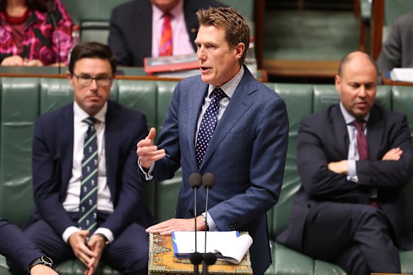 Christian Porter during question time in June.