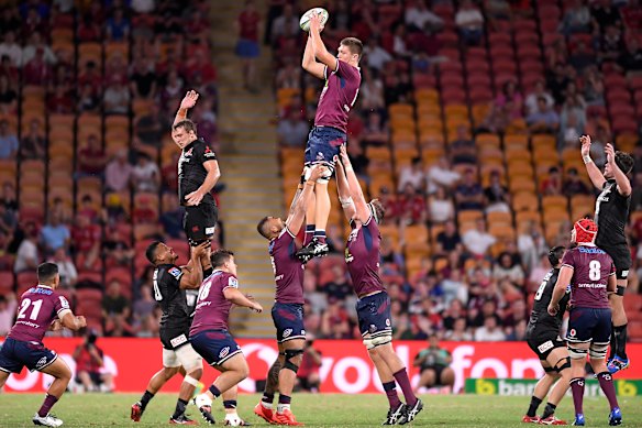 Harry Hockings played for the Queensland Reds in 2020.