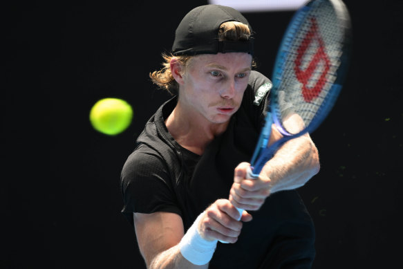 Dane Sweeny’s appearance and performance invited comparisons to Lleyton Hewitt.
