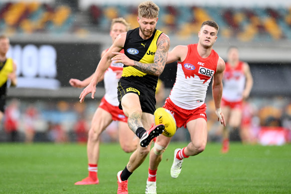 Sunday's clash between Richmond and Sydney was the second lowest-scoring game in the AFL era.
