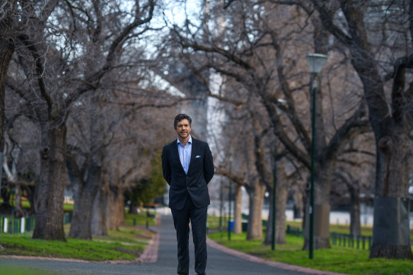 Candidate for Melbourne’s lord mayor, Nick Reece, wants growth suburbs to be like Barcelona or Copenhagen, not Docklands.