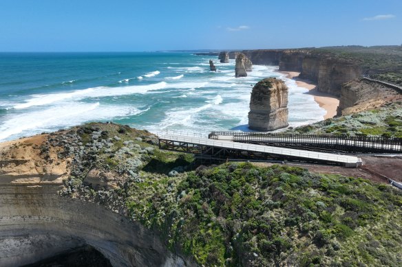 A new viewing platform for the iconic Twelve Apostles.