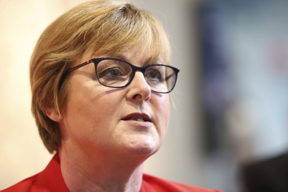 The Minister for Defence, Linda Reynolds.