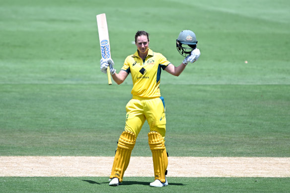Ellyse Perry was once again in dominant touch for Australia.