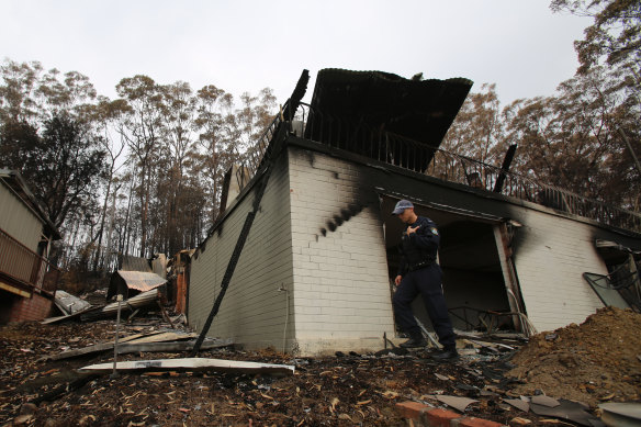 Local and specialist police are patrolling abandoned homes in south-east NSW. 