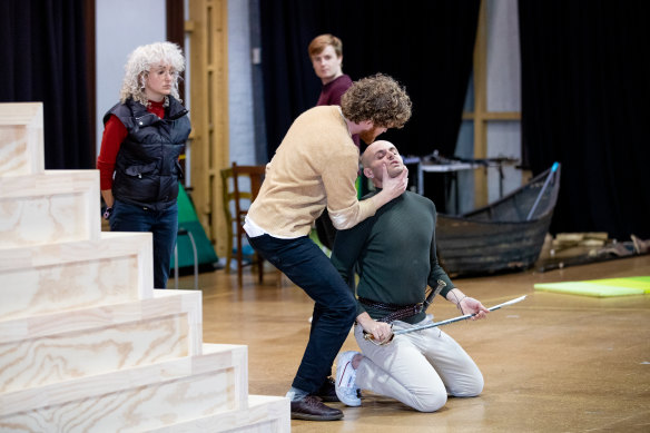 Jacob Lawrence plays the emperor Anastasio in Pinchgut Opera’s Giustino.