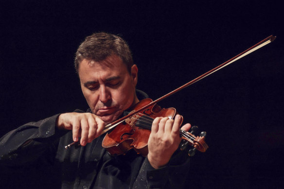 Maxim Vengerov performs at Hamer Hall on August 8, 2024.