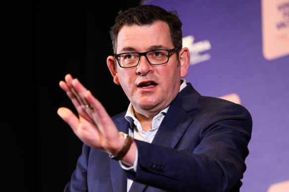 Victorian Premier Daniel Andrews.