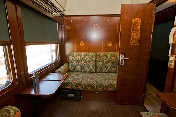 Al Andalus Train compartment.