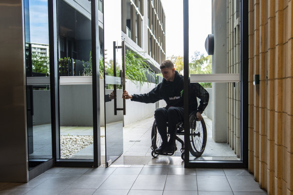 Having wider doorways is important for people with a physical disability.