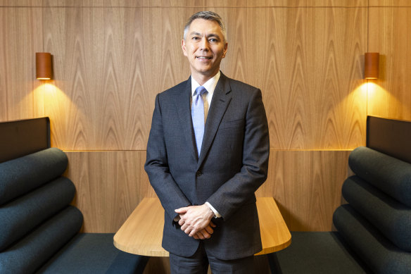 BHP chief executive, Mike Henry