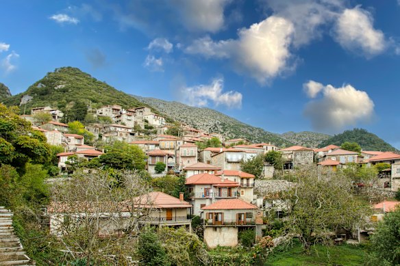 Stemnitsa is a beautiful village perched on the slopes of Mount Menalon in the Peloponnese.