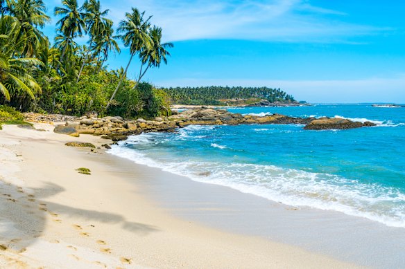 Sri Lanka has great beaches.