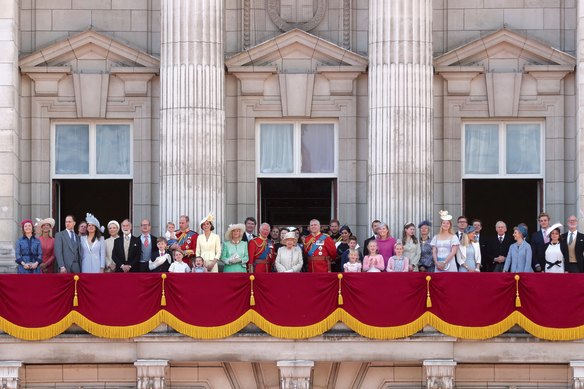 Charles might have some difficulty slimming down the British royals.