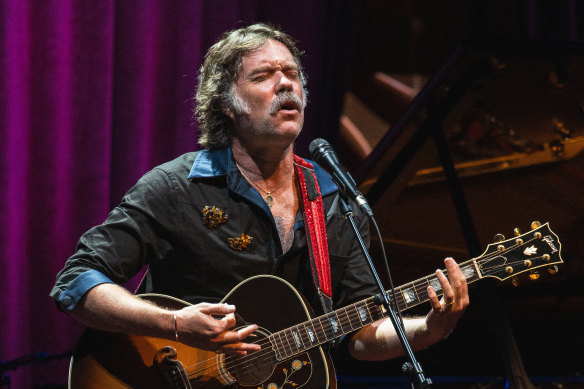 Rufus Wainwright performs at Melbourne Recital Centre on Friday.