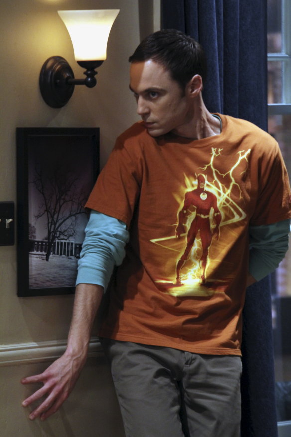 Jim Parsons plays Sheldon Cooper in The Big Bang Theory.