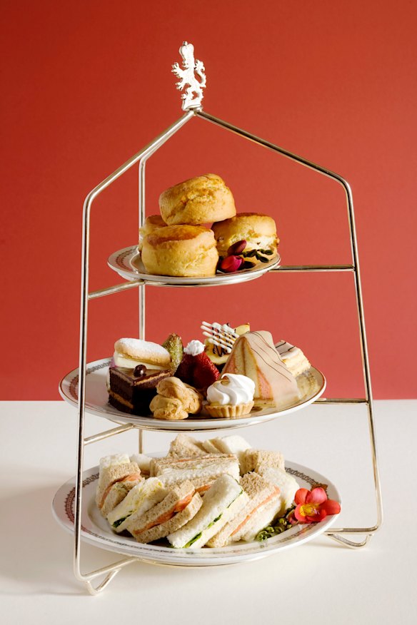 Check out the ribbon sandwiches at the Windsor.