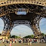 The city’s exclamation mark… the Eiffel Tower.