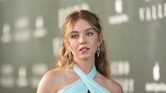 Sydney Sweeny pictured in June. 