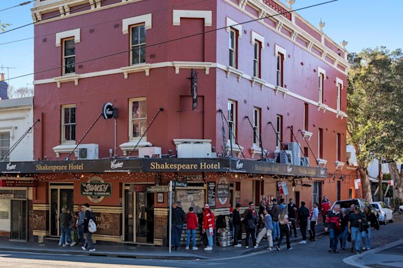 The Shakey in Sydney’s Surry Hills.