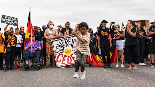 Canberra invasion day 