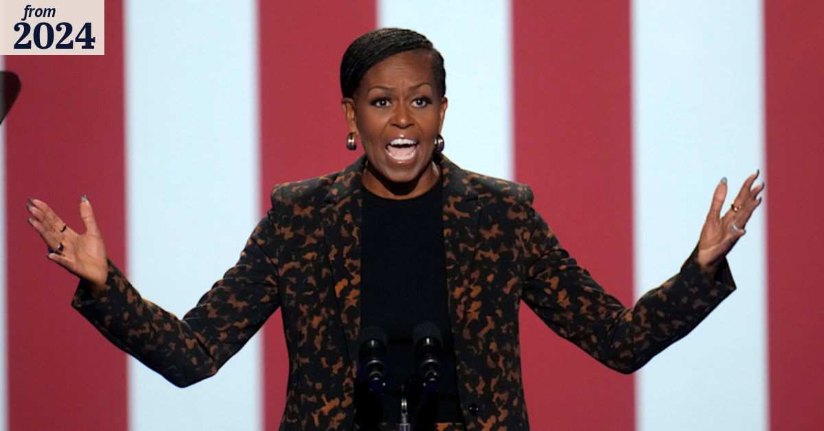 US election 2024: Michelle Obama comes out swinging against Trump
