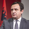 Kosovan PM accuses Serbia of threatening new Balkan war