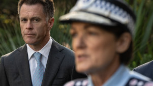 Premier Chris Minns has sacked one of his parliamentary secretaries after he labelled Police Commissioner Karen Webb a “liar” in parliament
