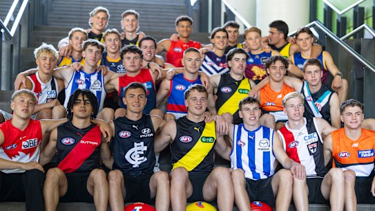 The full contingent.