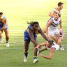 Eagles, Dockers fight to finish topsy-turvy AFL season on their terms