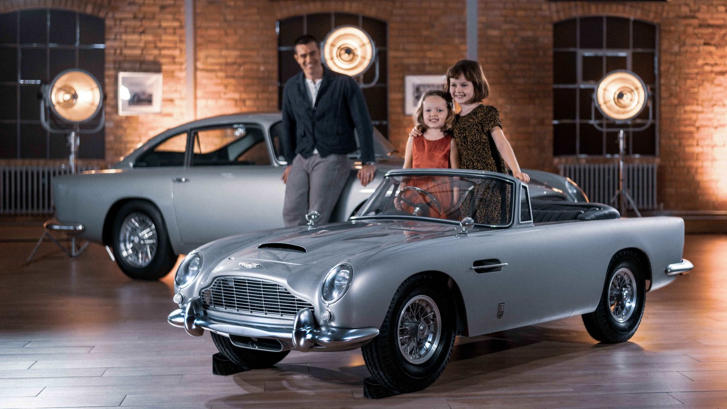 64 000 question would you buy your kids a miniature Aston Martin