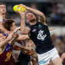 AFL finals 2024 elimination final: Carlton sent packing at the Gabba as Lions set up clash with Giants