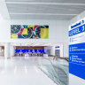 LAX’s revamped Terminal 3 is clean, modern and efficient.