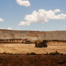 The Daunia coal mine in Queensland is one of the two mines put up for sale by BHP and its partner, Japan’s Mitsubishi.