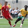 Nestory Irankunda and Granit Xhaka.
