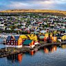Tórshavn has a population of 20,000 people.