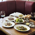 Assorted dishes at Armorica Grande Brasserie in Surry Hills.