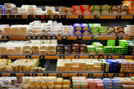 Super spread... a wide selection of butter brands and flavours at La Grande Epicerie de Paris.