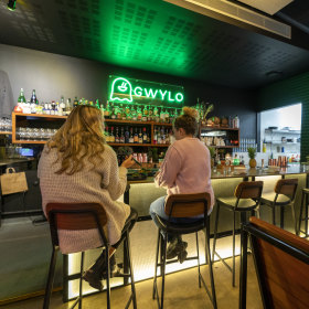 Inside Gwylo.