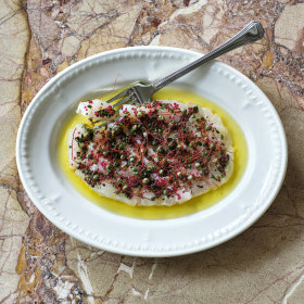 Coral trout crudo.