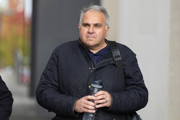 City of Monash environmental health officer Troy Schonknecht.