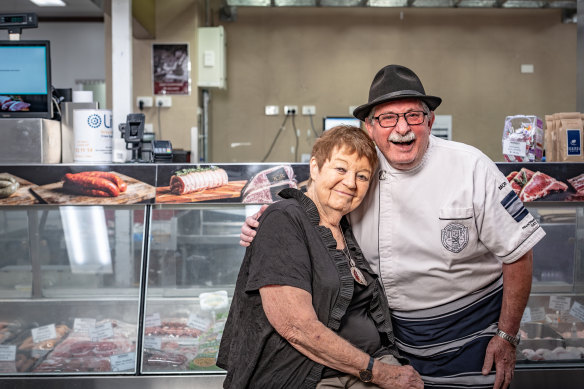 Irene Froyland and Vince Garreffa. 